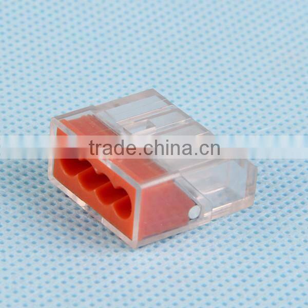 WAGO Push-in electrical Wire Connectors with 2 pole