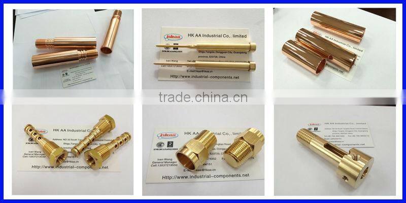 Customized stainless steel/carbon steel/brass flanged metal spacer sleeve