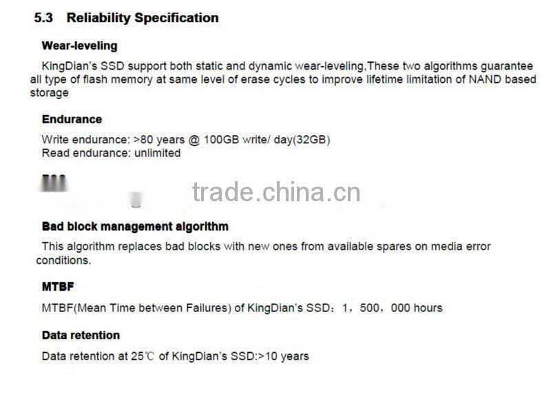 sata 2.5 64gb nand flash ssd