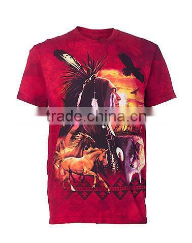 Wholesale Custom Made New Design Mens T shirt Sublimated