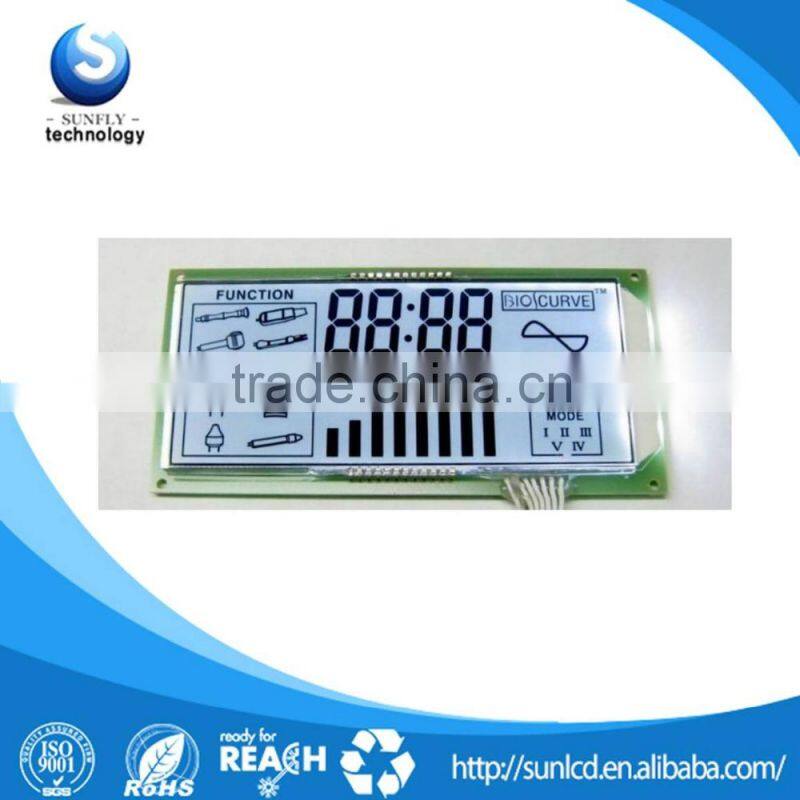 Hot selling 7 segment TN STN FSTN lcd dislay lcd module