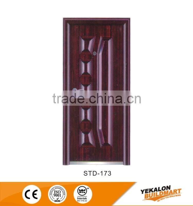 Yekalon STD-173 Frosted heat transfer steel low price security door