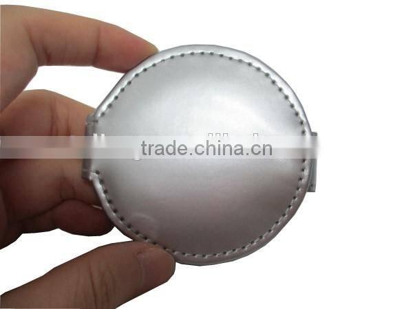 Cute compact hair brush and mirror/metal compact mirror made in china
