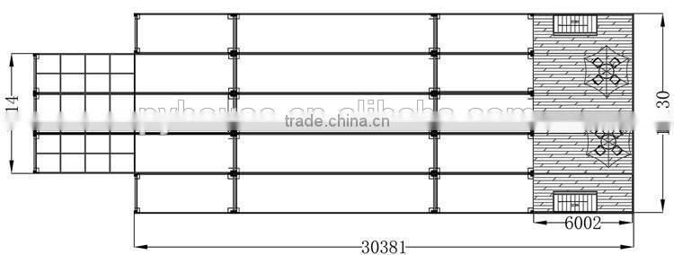 2016 HOT New Sale Prefab Homes Luxury Housing Movable Modular Container Villa