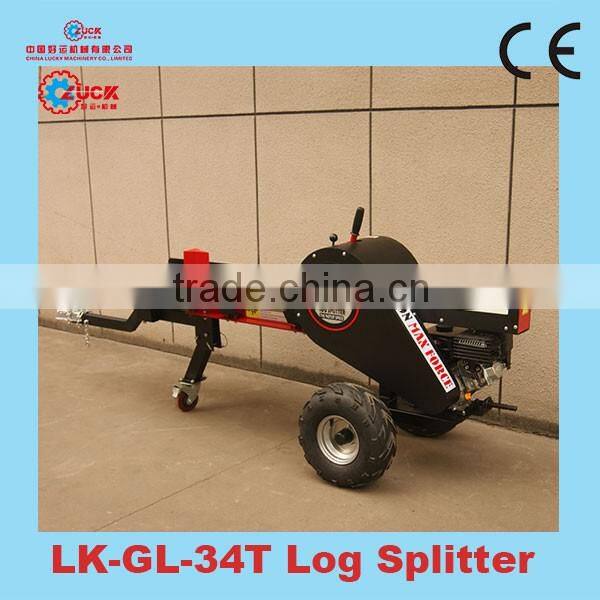 34T horizontal machanical log splitter with CE