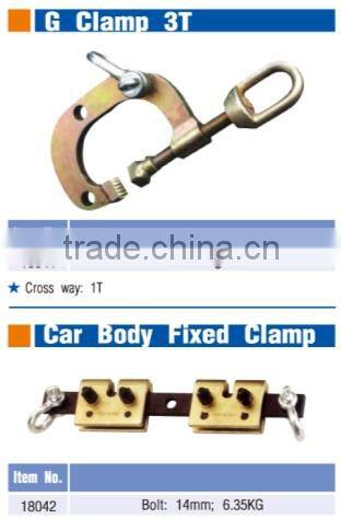 Car body fixed clamp