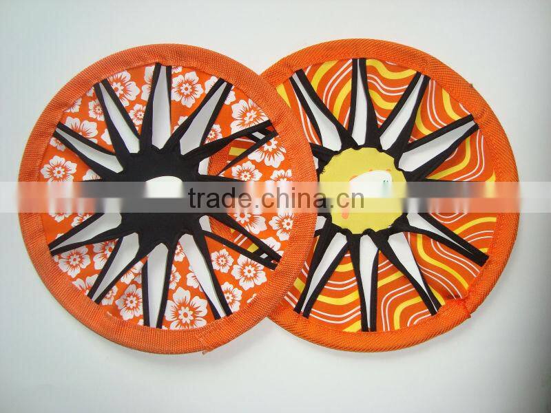 2014 fashionable elastic and durable custom cheap neoprene frisbee