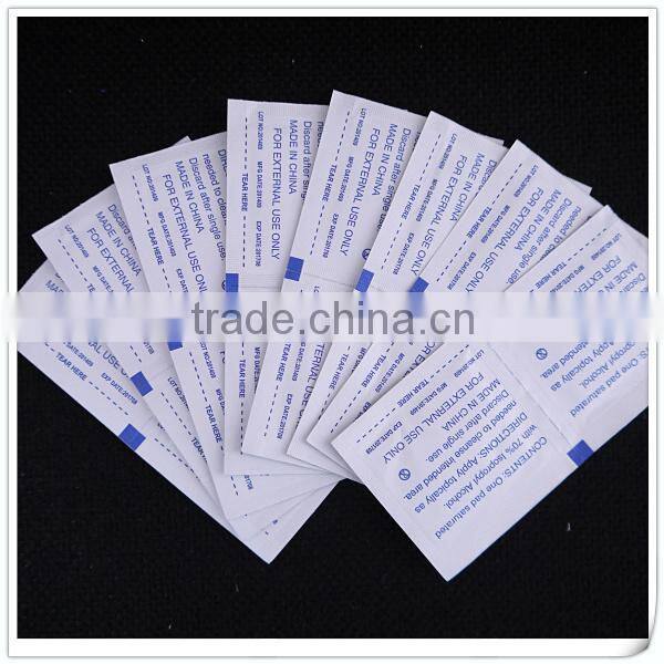 cleaning alcohol pad