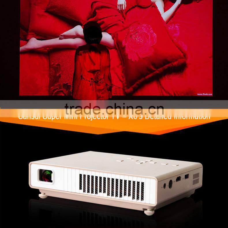 Top quality mini data show projector display ratio 1.2:1(2M for 76"), Use for Business, Education, Home projector