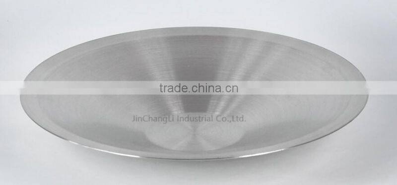 2016 Elegant designs stainless steel double wall fruit dish