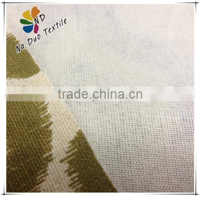 2013 Printed cotton linen fabric