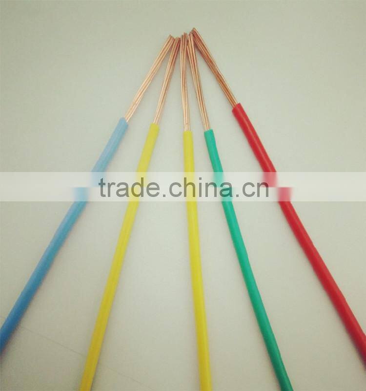 Good quality 2 3 10mm electric wire cable roll and electrical wires PVC Insulation Flexible twisted wire