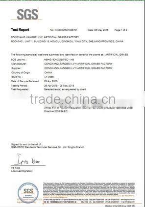 PP+PE Material landscaping sports artificial grass