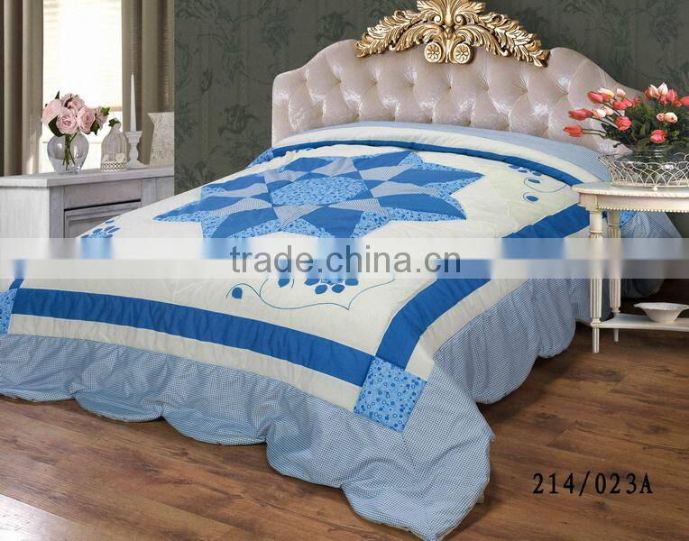 Quilted Patchwork Bedspread Only