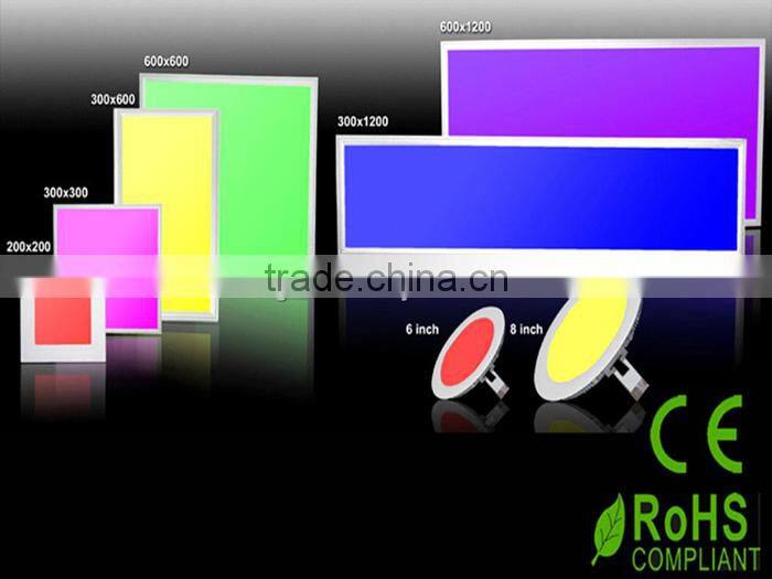 8W 300x300MM Drop to ceiling LED RGB Panel Light 24VDC