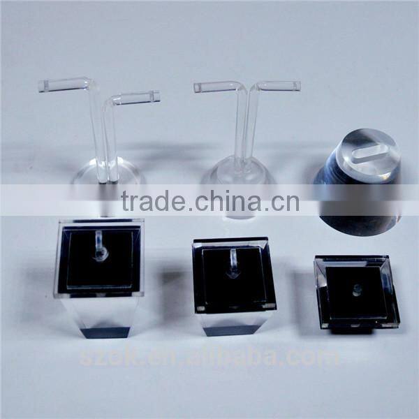Top-grade luxury acrylic ring display for flagship store