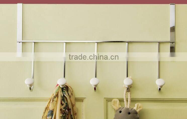 Multicolor High Quality Metal Over The Door Hanging Hooks