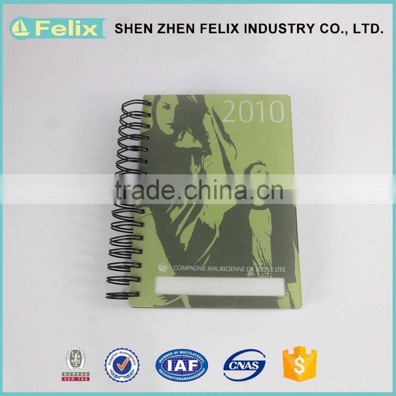 Wholesale Goods From China Spiral Notebooks With Plastic Cover