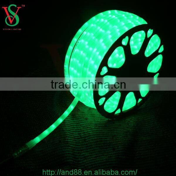 Thin led 220v led rope light for christmas decorations