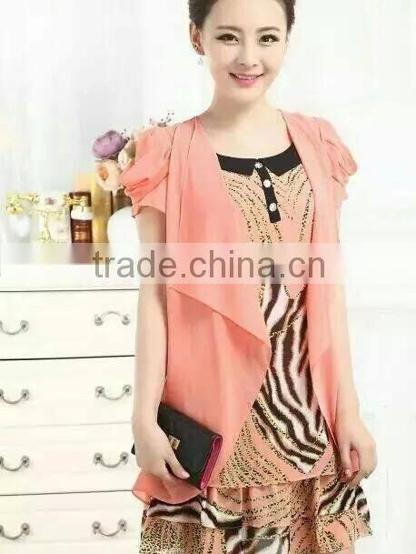 short sleeve one-piece dress