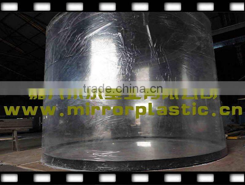 custom plexiglass aquarium cylinder