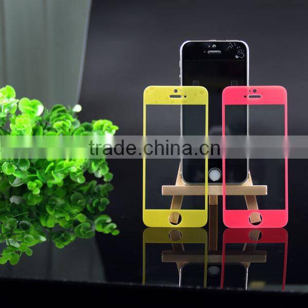 0.3mm color tempered glass screen protector For iphone mobile phone accessories