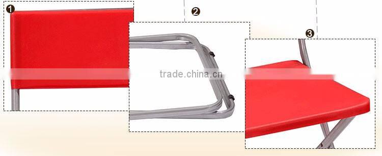 Modern design folding armless chairs