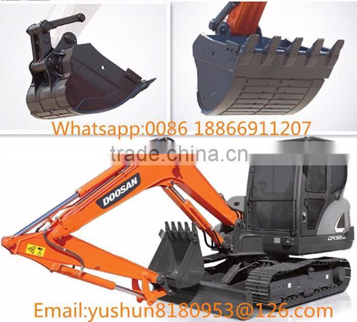 Doosan DX260LC-9C Excavator buckets, Customized DX260LC Excavator Standard 1.20M3 buckets for sale