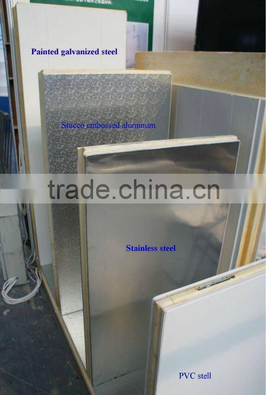 Polyurethane insulated cold room panel with cam lock connection