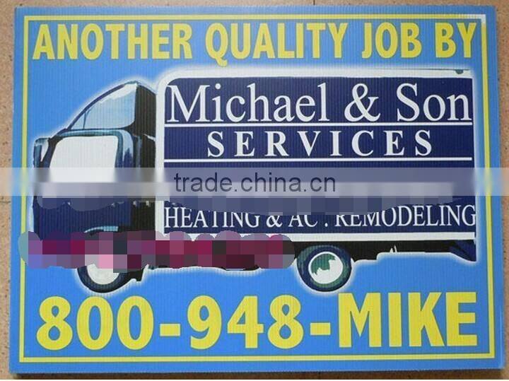 Coreflute signs manufacturer,supplier,wholesaler