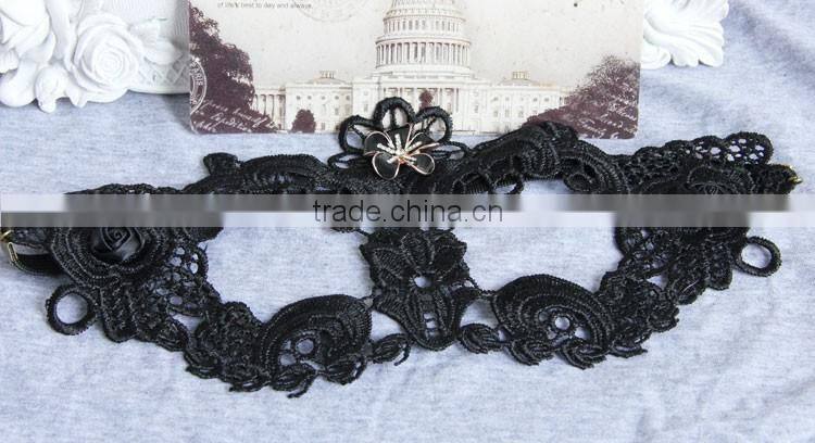 MYLOVE High Quality BLACK lace mask for party MLMJ01