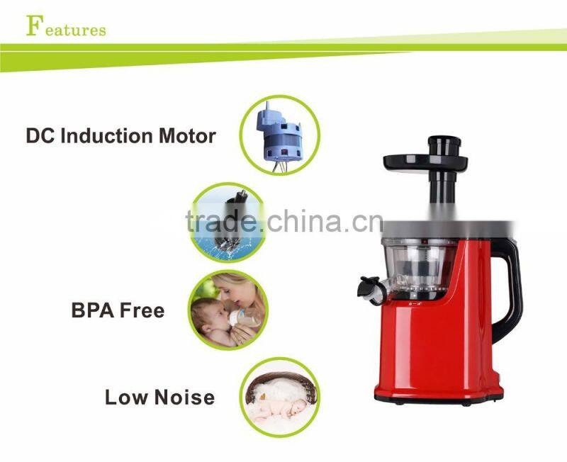 Safety protection vertical design slow juicer