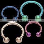 Zelin body jewelry UV CBR piercings body piercing jewelry