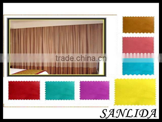 100% polyester luxury brilliant curtain blackout fabric material cloth