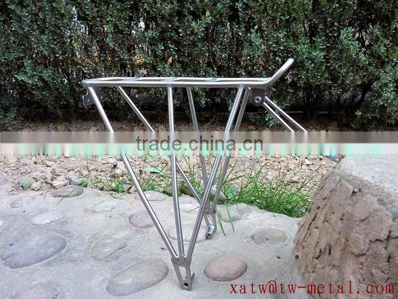 Titanium bicycle rear rack Ti rear rack titanium rear racks titanium bike rear rack xacd made