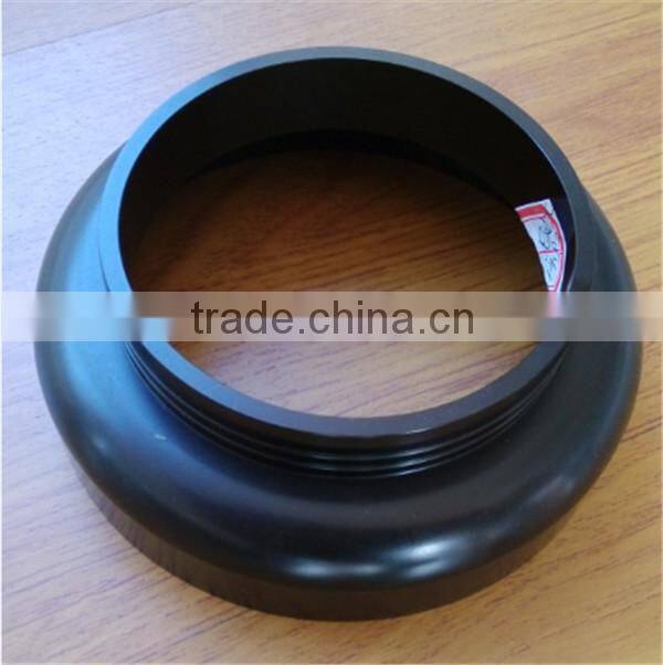 CNC machining oval aluminium auto parts of oil extrusion technical process