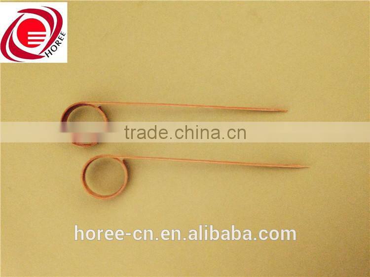 finger type bamboo fruit fork for wholesale