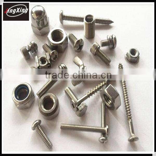 factory price DIN 931 stainless steel hex head half thread screw