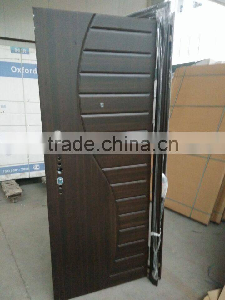 One And Half Double Leaf Steel Security Doors