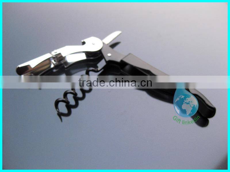 Retractable red wine cast iron bottle opener