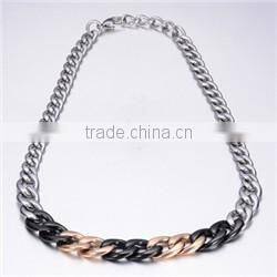 Luxury best friend forever zircon pendant for girls, genuine stingray leather pendant 18k gold plated necklace jewelry