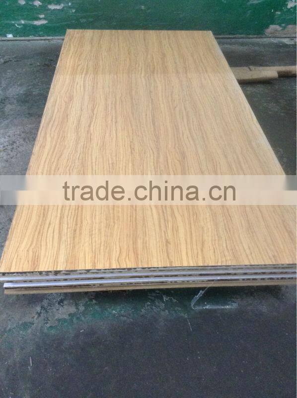 Wood Grain Color UV coated mdf