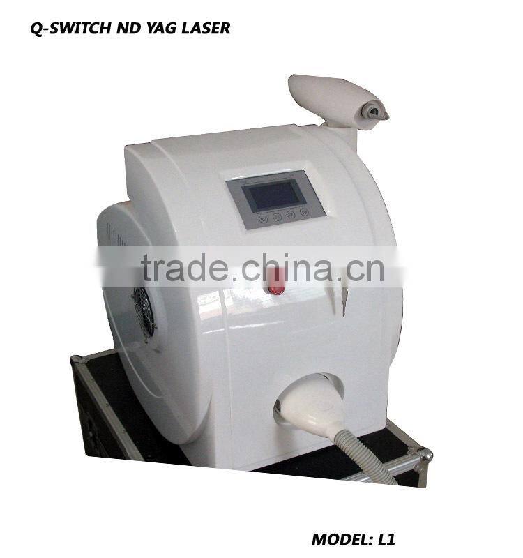 Q switch nd yag laser beauty equipment for tattoo removal