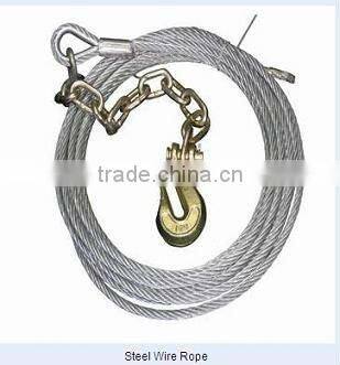 Ungalvanized/Galvanized Steel Wire Rope, Used in Various Equipment for Derricking/Lifting, Meets ISO