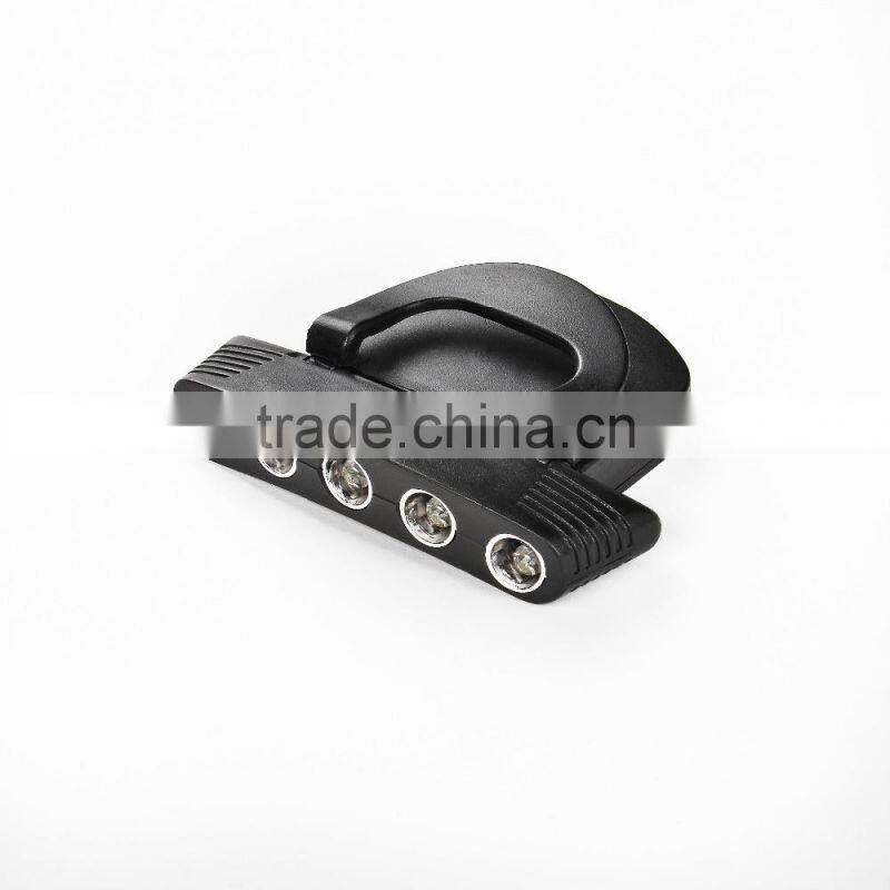 5 LED Cap Hat Clip On Lamp Working Light Camping Hiking Safety Bike Headlight