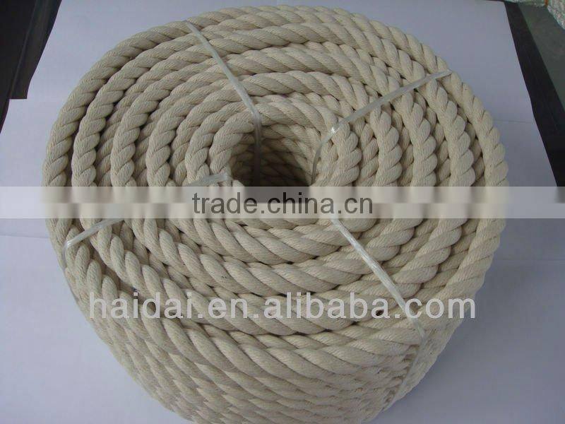 3 ply cotton twisted rope for sale