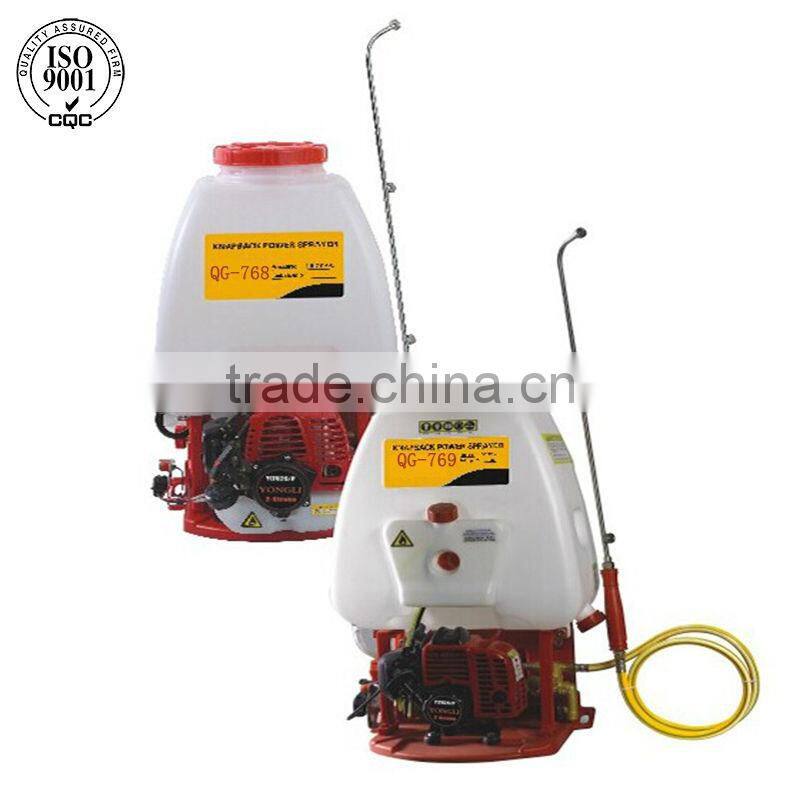 Agricultural knapsack power sprayer with 25L capacity