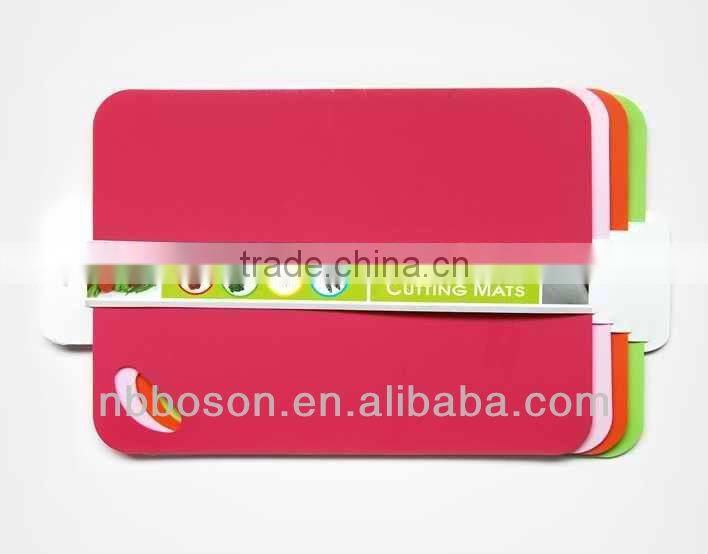 4pc plastic cutting mats