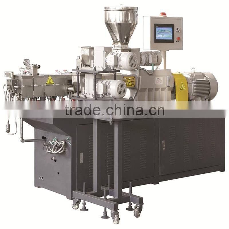 Non woven fabric filler compounding master batch extruder machinery