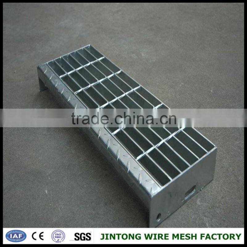 serrated galvanized grating stainless steel grid mesh steps steel grating